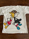 Vintage Mickey and Donald Bball Tee