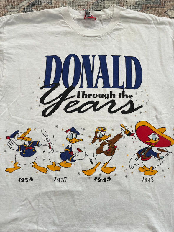 Vintage Donald Through the Years Tee