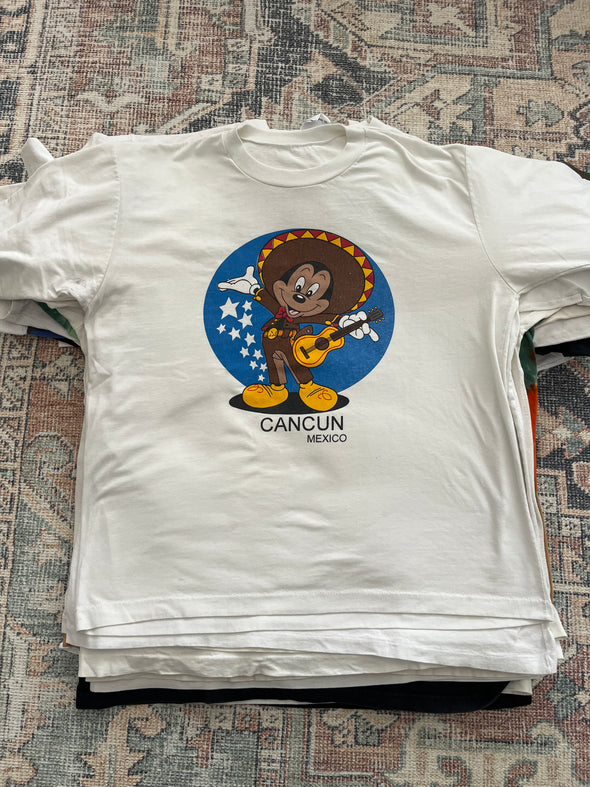 Vintage Mickey Cancun Boot Tee